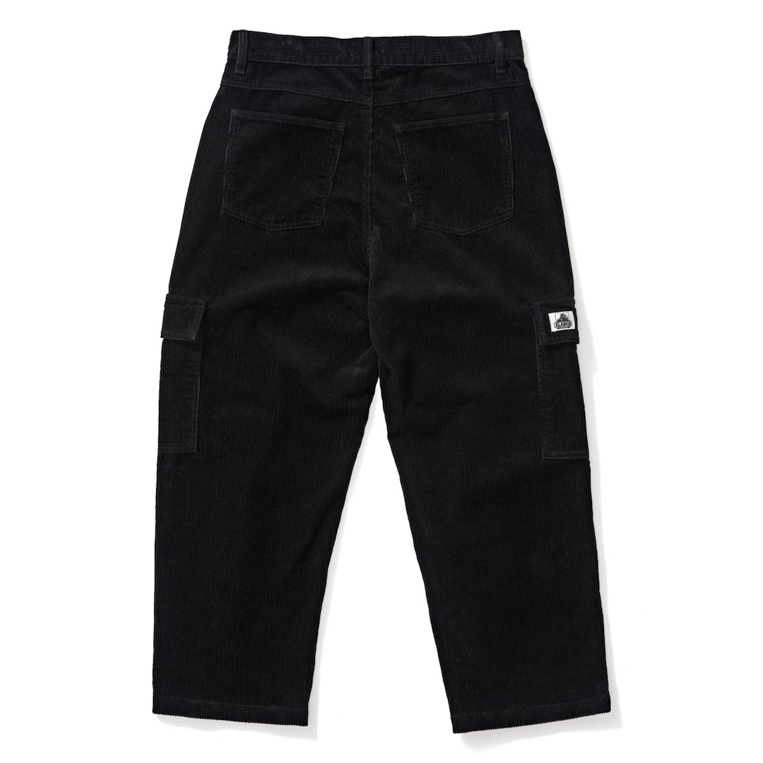 Xlarge Cord Cargo 91 Pant Black